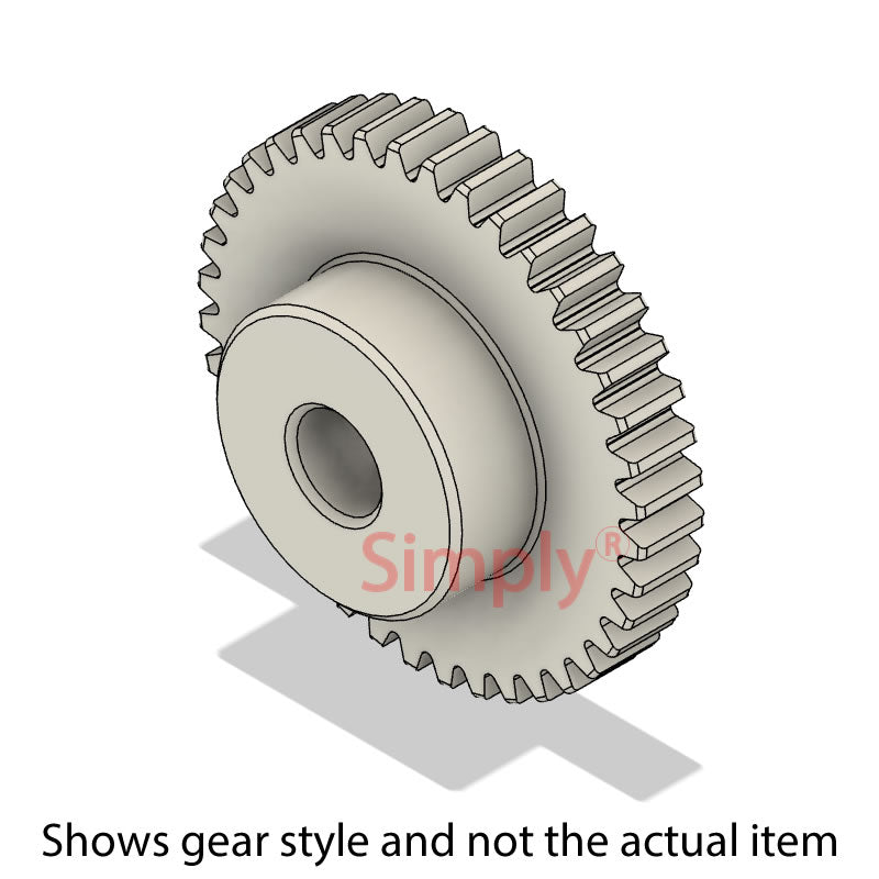 WPS15/60B-12 Metric Moulded Hostaform Spur Gear 60 Tooth 1.5 Mod Bored 12mm (H9)