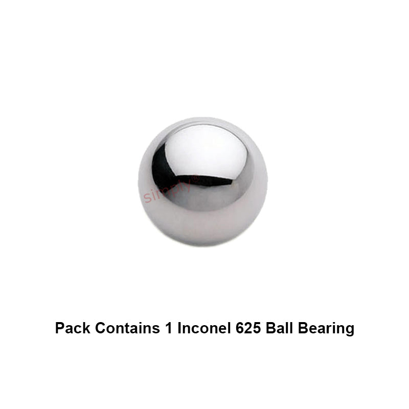 4mm Diameter Inconel 625 Ball - Allow 1-2 Days