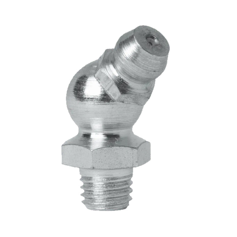 M12 X 1.5 Taper 45 Degrees Mild Steel Hydraulic Grease Nipples - Pack of 500