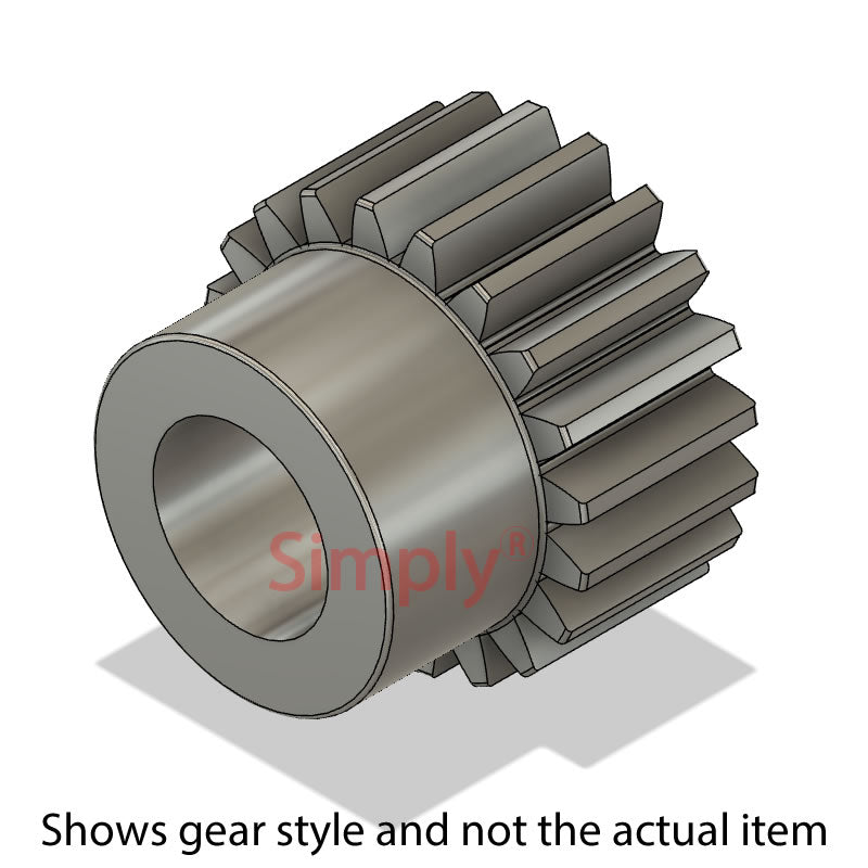 SS30/70B-20 Metric EN8 Spur Gear 70 Tooth 3 Mod Pilot Bored 20mm (H8)