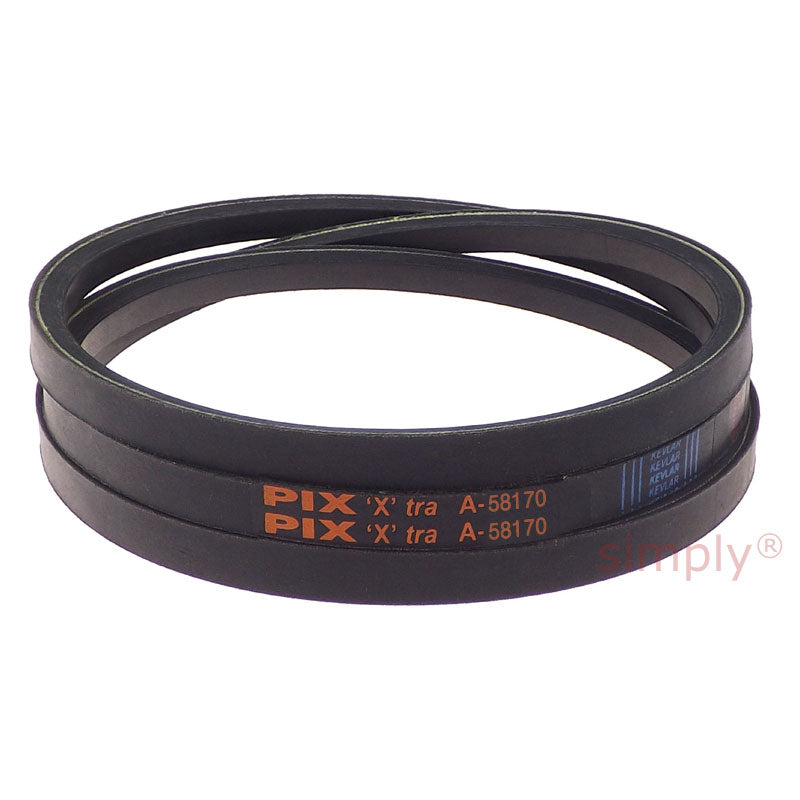 A-58170 Lawn and Garden Machinery V-Belt Fits Noma
