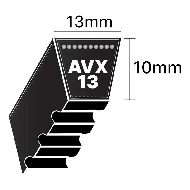 Major Brand AVX13x1500 AVX-Section Cogged V-Belt