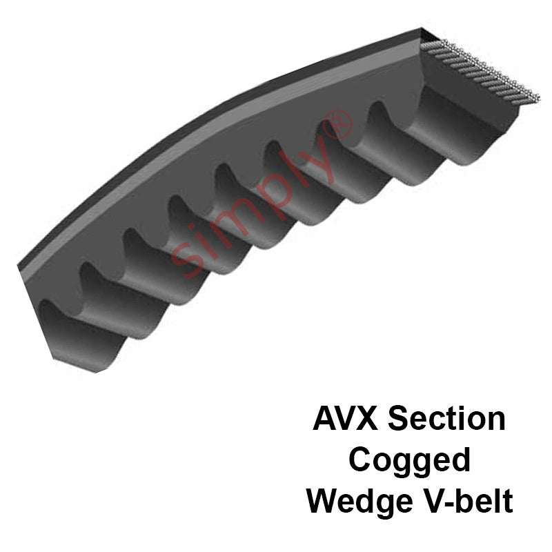 AVX11.9x903 Pix AVX-Section Cogged V-Belt
