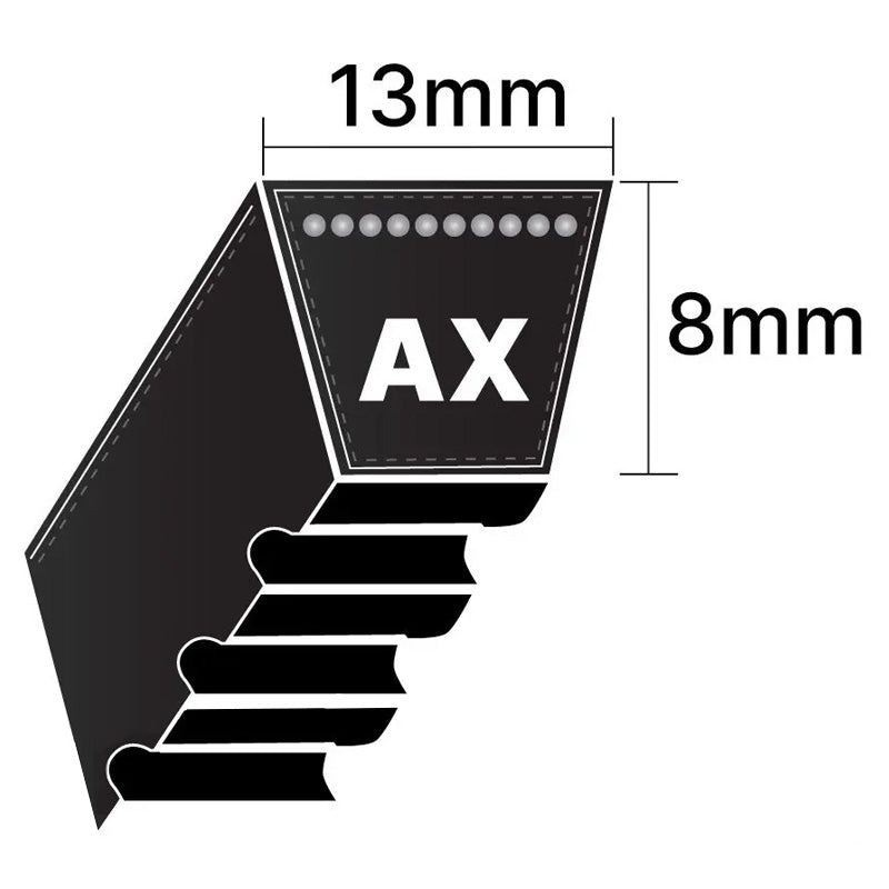 AX68 Pix AX-Section Cogged V-Belt