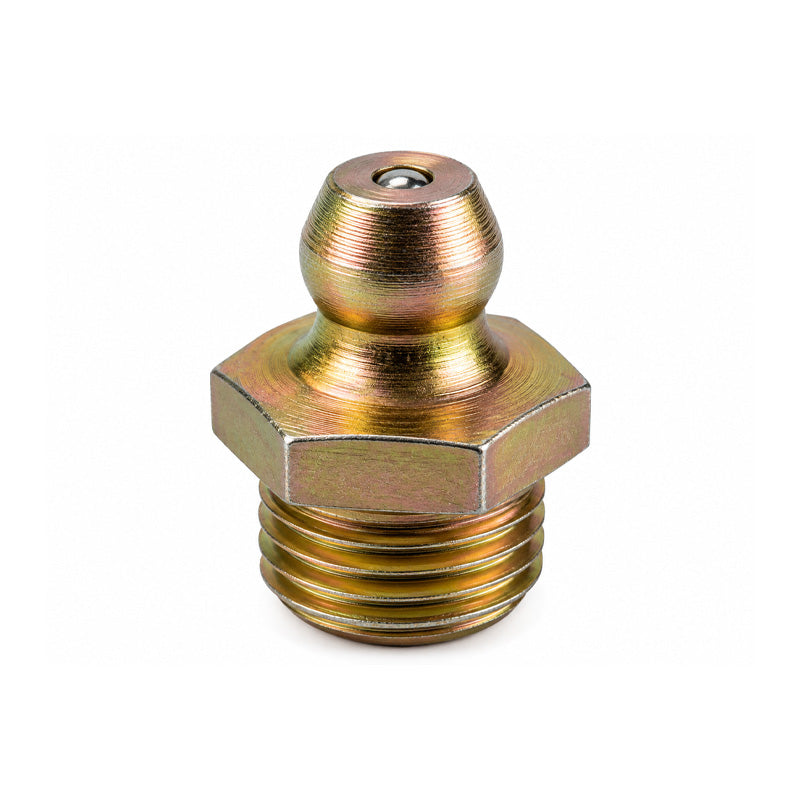G1/8x28 BSPF Short Straight Mild Steel Hydraulic Grease Nipples - Pack of 500
