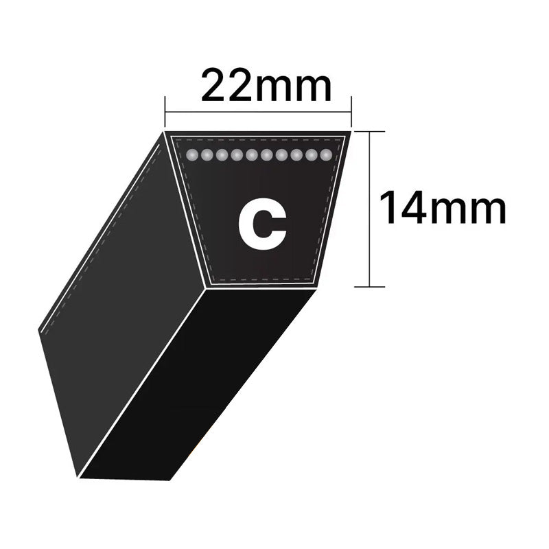 C190 Pix C-Section V-Belt