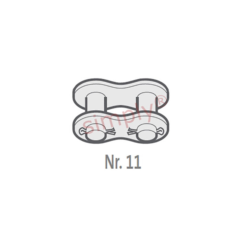 Renold Blue Box 60-1-NO11 ANSI / AS Simplex Chain Cottered Connecting Link 3/4 inch Pitch - Allow 2-3 Days