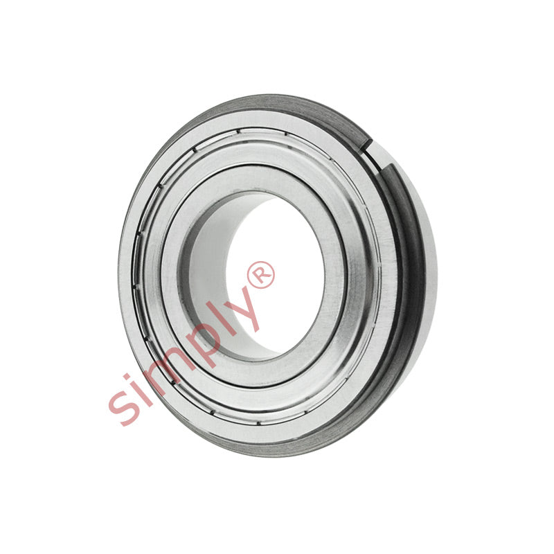 Major Brand 1640ZZNR Metal Shielded with a Snap Ring Deep Groove Ball Bearing 0.875x2x0.5625 inch
