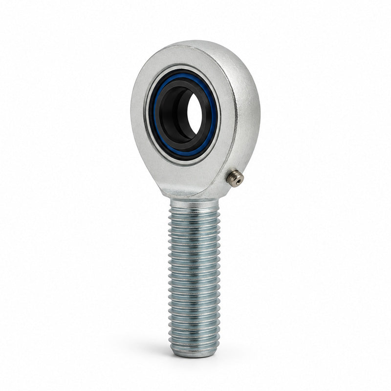 Durbal DSAL40ES-2RS Maintenance Required Left Hand Metric Steel Male Rod End with Seals M39x3 Thread