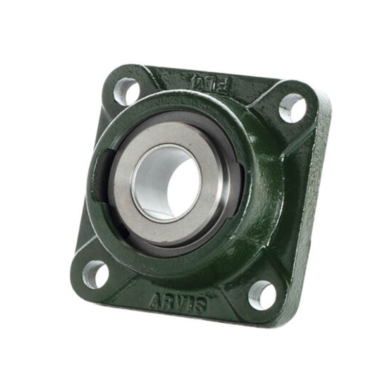 Major Brand FL8-44E-DU Imperial Cast Iron Four Bolt Square Flanged Housing with 2-3/4 inch Bore Steel Insert - Allow 3-4 Weeks