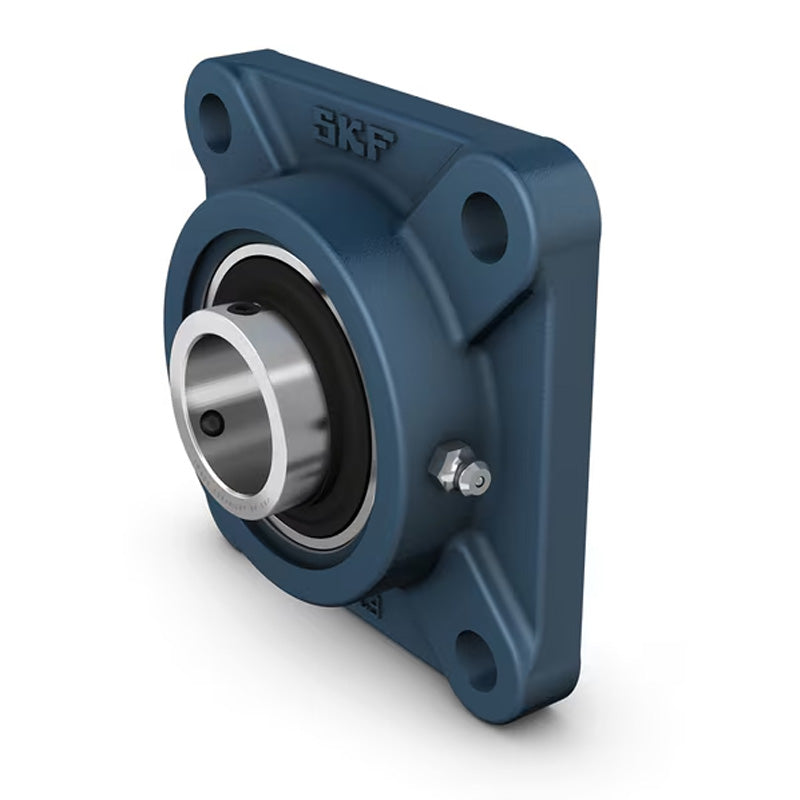 SKF FYJ80TF Square Cast Housing with Grub Screw 80mm Insert