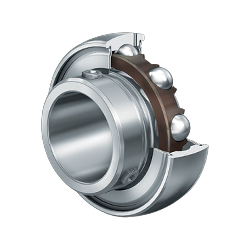 INA GAY50XLNPPB Metric Spherical Outer Bearing Insert with P Seals and Grub Screws 50x90x43mm