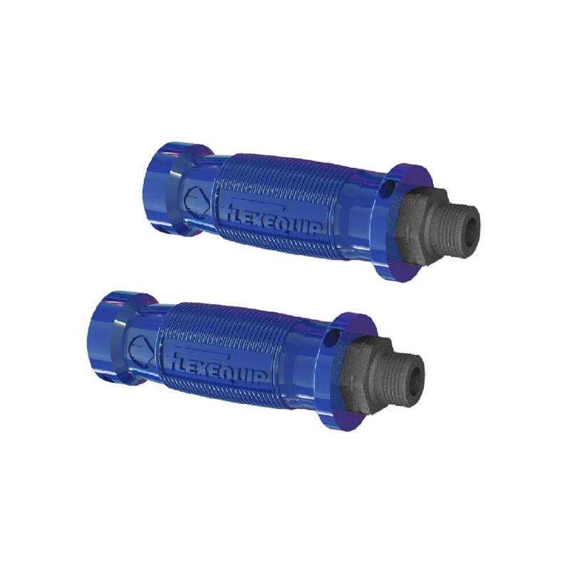 FLEXEQUIP 1/2 inch BSP Blue Hose Grip Handles - Pack of 2 - Allow 2-3 Days