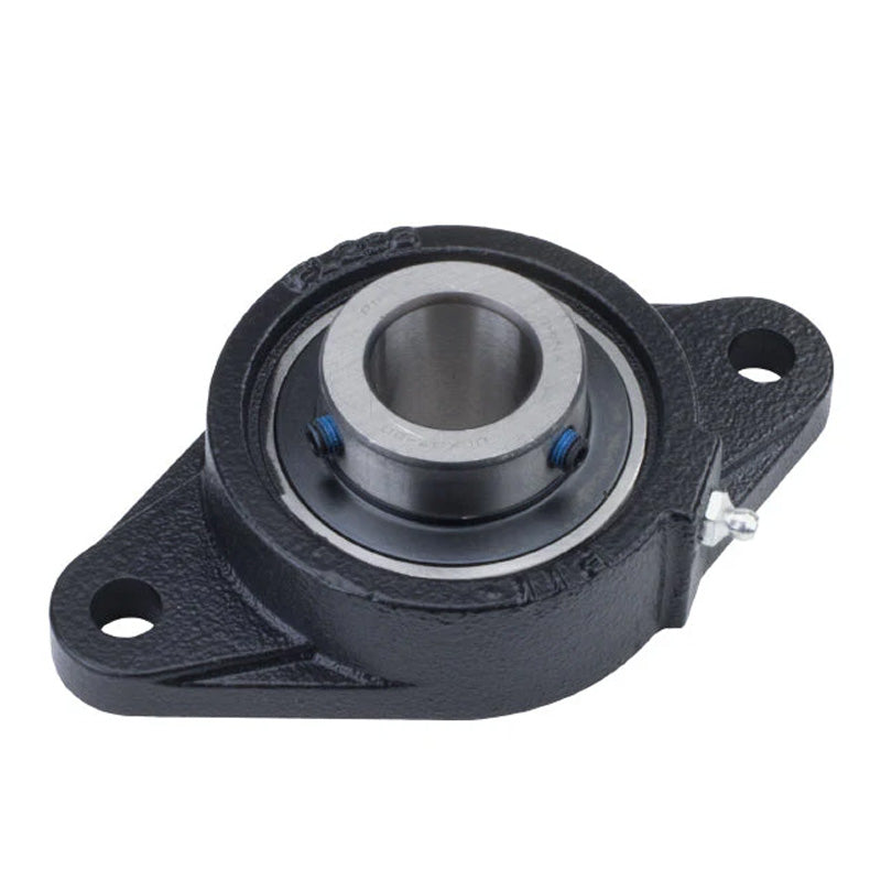INA PCJTY3/4 Two Bolt Cast Iron Oval Housing with Grub Screw Insert 3/4 inch Bore
