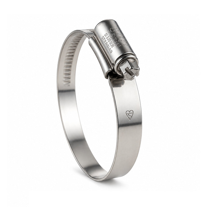 JCS HGS60 304 Stainless Steel Hi-Grip Hose Clip Adjustment Range 45-60mm Band Width 13mm