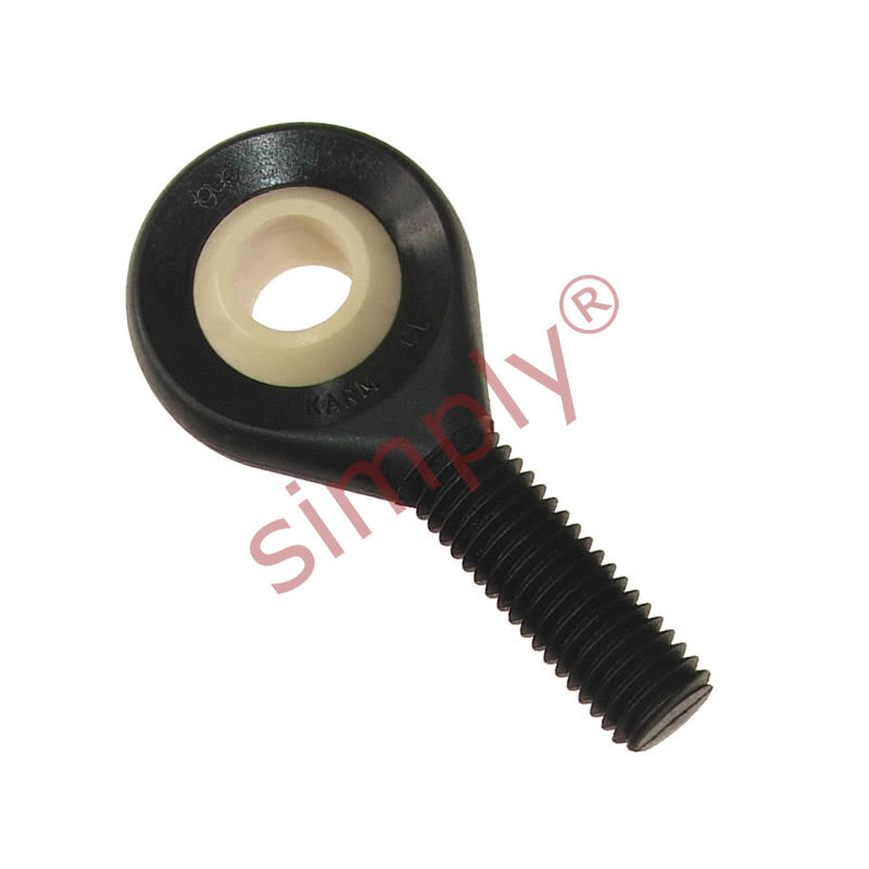 igubal KARM12CLMH Right Hand Male Plastic Rod End 12mm Bore M12 Thread