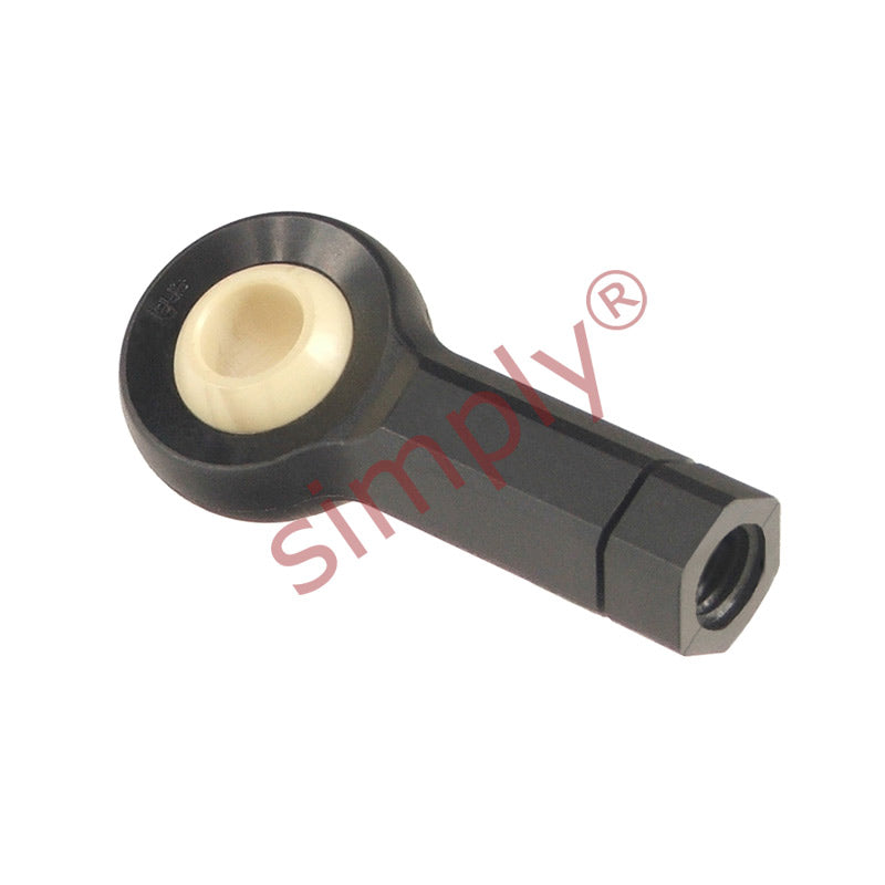 igubal KBRM06CLJ Right Hand Female Plastic Rod End with Hexagon Body 6mm Bore M6 Thread - Allow 2-3 Days