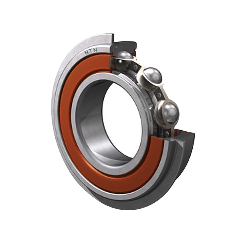 NTN 6210LLUNR/2AS Contact Rubber Sealed Type Deep Groove Ball Bearing with Snap Ring 50x90x20mm