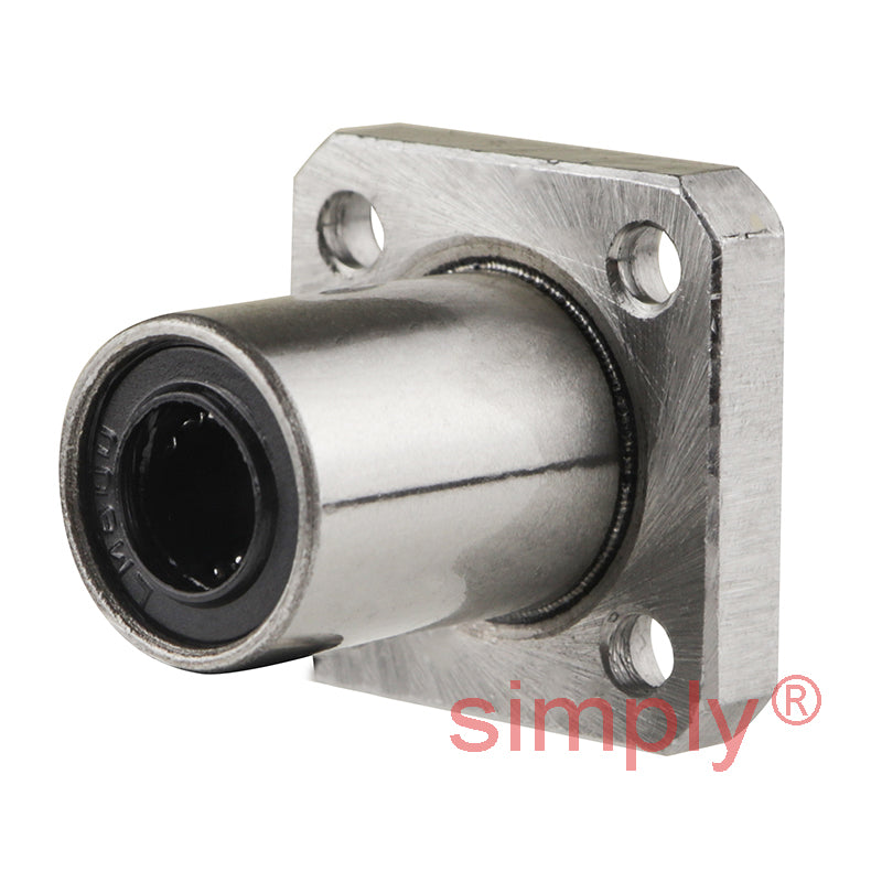 LMK8UU Metric Square Flanged Linear Ball Bushing 8x15x24mm