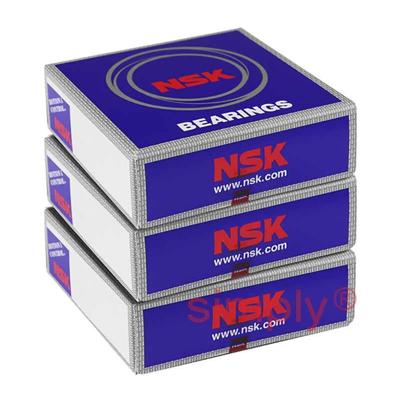 NSK 7218A5TRDUDMP3 Super Precision Angular Contact Spindle Bearing 90x160x30mm (Set of 3)