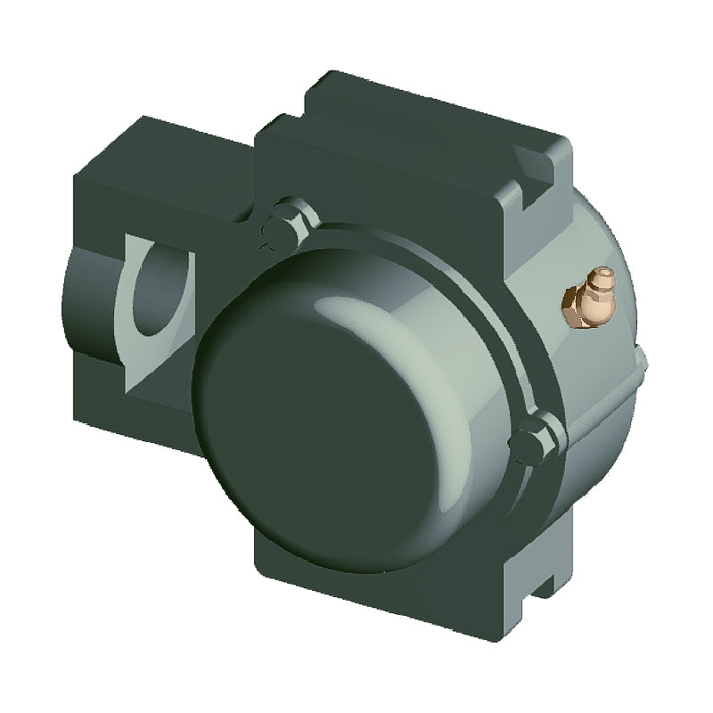 NTN CM-UCT328D1 Metric Cast Iron Take Up Unit with 140mm Bore Bearing Unit with Cast Iron Cover - Closed Version - Allow 2-3 Days