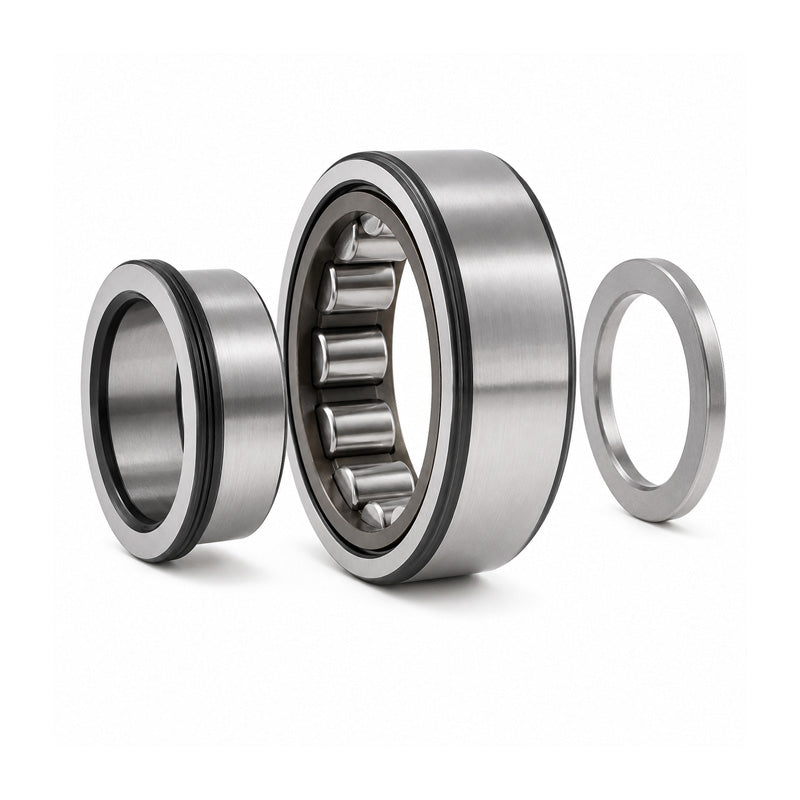 SKF NUP252MAC3 Single Row Cylindrical Roller Bearing with Brass Cage 260x480x80mm