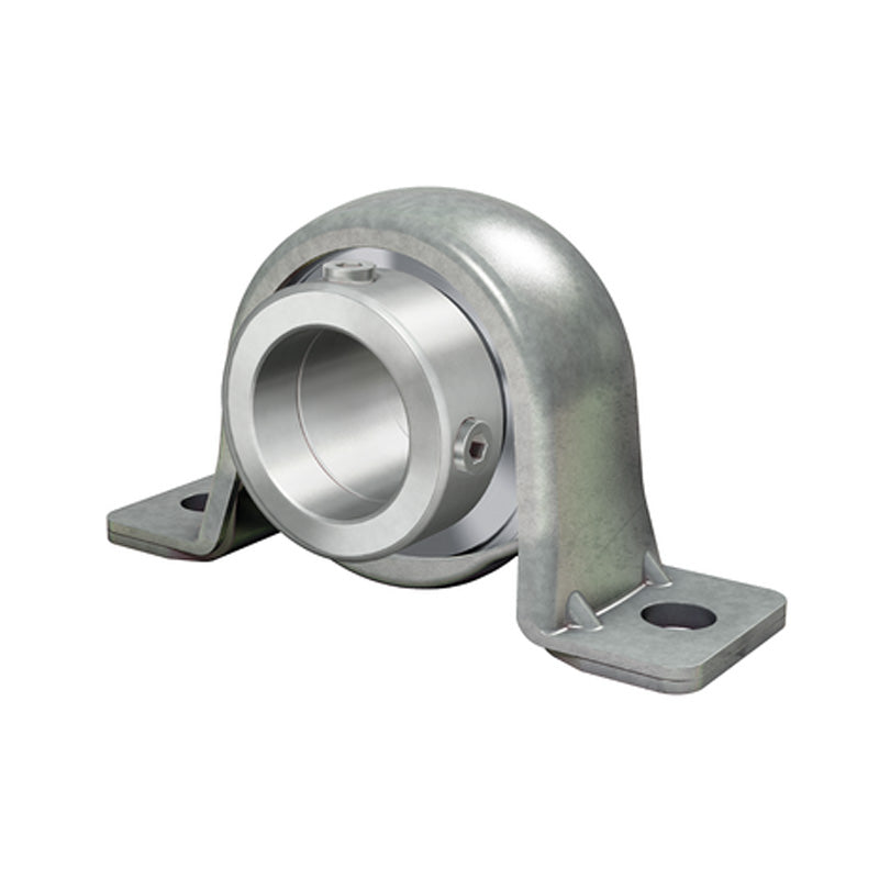 SKF P62R25FM Pressed Steel Plummer Block with Grub Screw Insert 25mm Bore