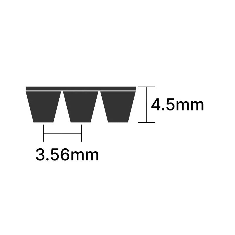 1563PK/615K Pix Poly V Multiple Ribbed Belt 1563mm/61.5 inch Length with 26 Ribs Allow 2-3 Days
