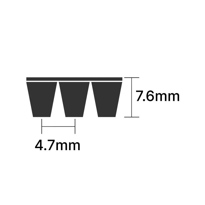 2134PL/840L Pix Poly V Multiple Ribbed Belt 2134mm/84 inch Length with 18 Ribs Allow 2-3 Days