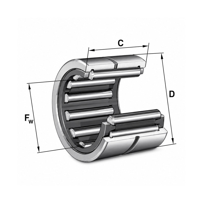 INA RNA4901 Machined Needle Roller Bearing 16x24x13mm - Allow 1-2 Days - Contact Us For Faster Delivery