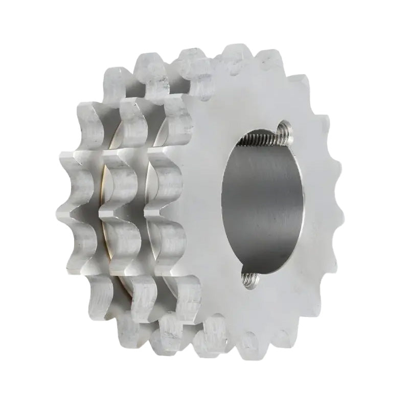 19 Tooth 08B Triplex Sprocket Tapered Locking Bush Type for 1/2 inch Pitch Chain (Bush not Incl.)