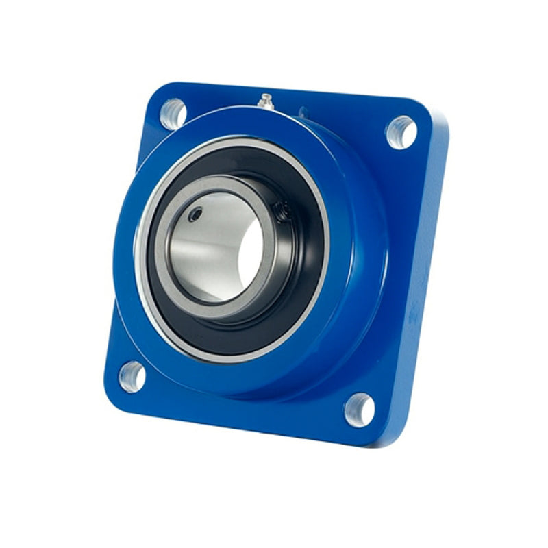 Major Brand UCF201T-12M Metric Steel Four Bolt Square Flanged Housing for Bearings with 12mm Outer Diameter - Allow 3-4 Weeks