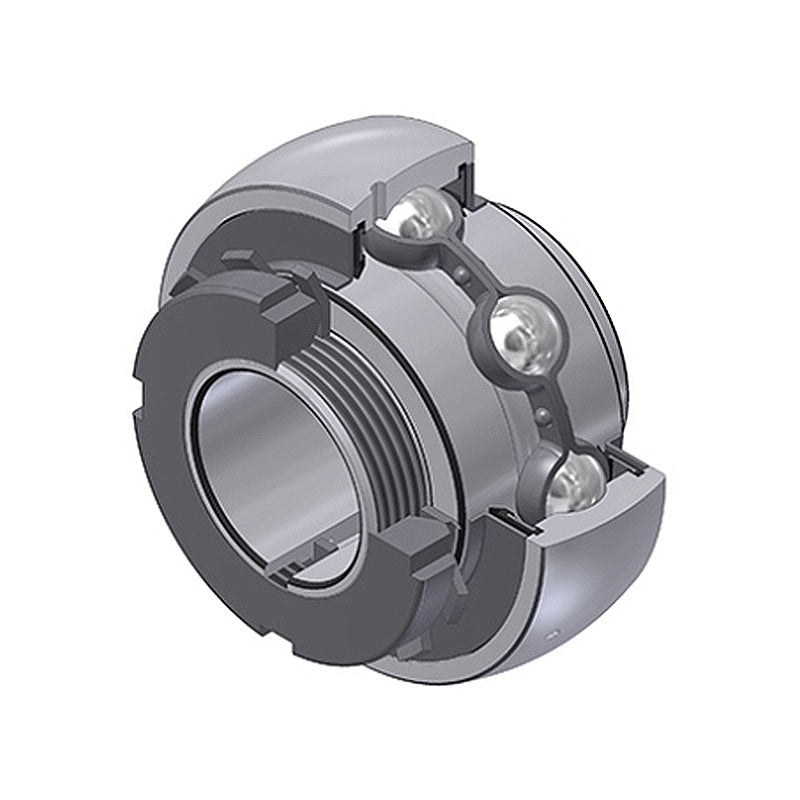 SNR UK216G2H-43 Imperial Full Width Spherical Outer Bearing Insert 2-11/16 inch Bore 140mm Outside Diameter with Adapter Sleeve - Allow 2-3 Days