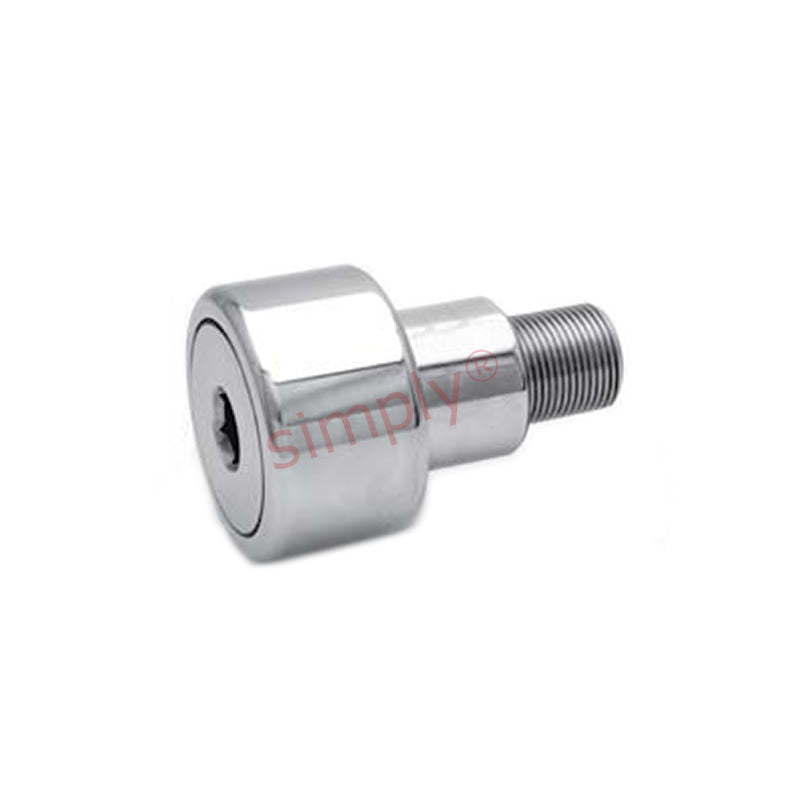 IKO CSCE44SB Hex Head Stainless Steel Crowned Cam Follower with Eccentric Stud 1-3/8 inch Outside Diameter Allow 7-10 Days