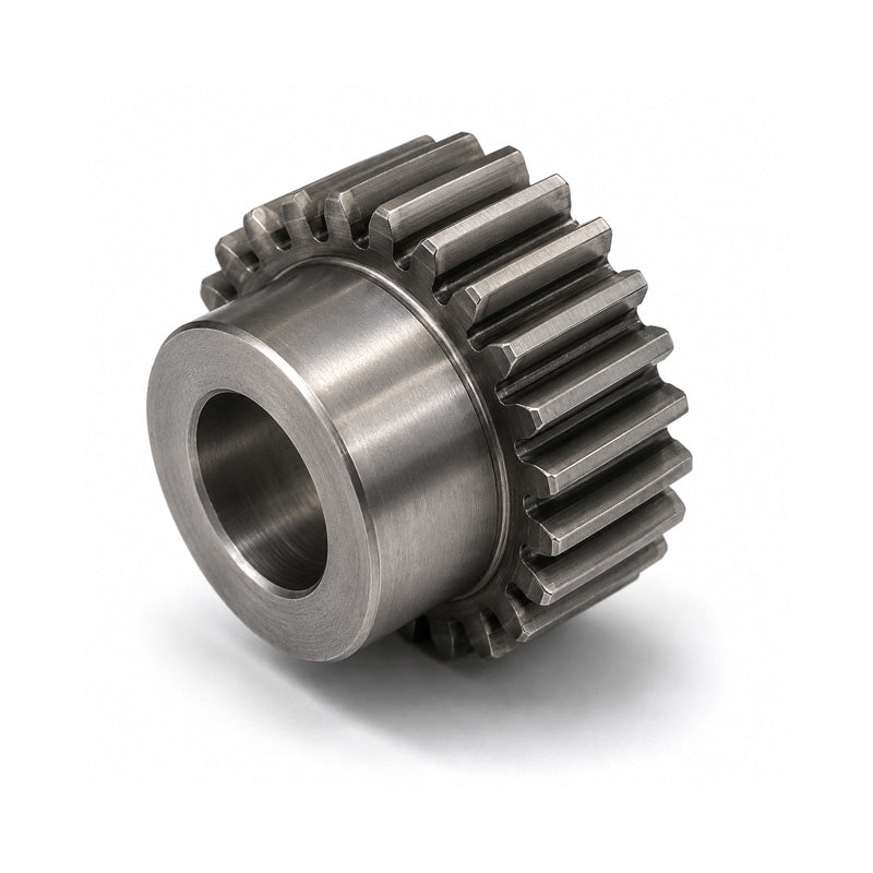 SS05/80B-5 Metric EN8 Spur Gear 80 Tooth 0.5 Mod Pilot Bored 5mm (H8)