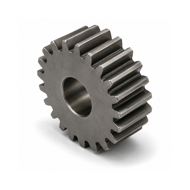 SS15/114A-16 Metric EN8 Spur Gear 114 Tooth 1.5 Mod Pilot Bored 16mm (H8)