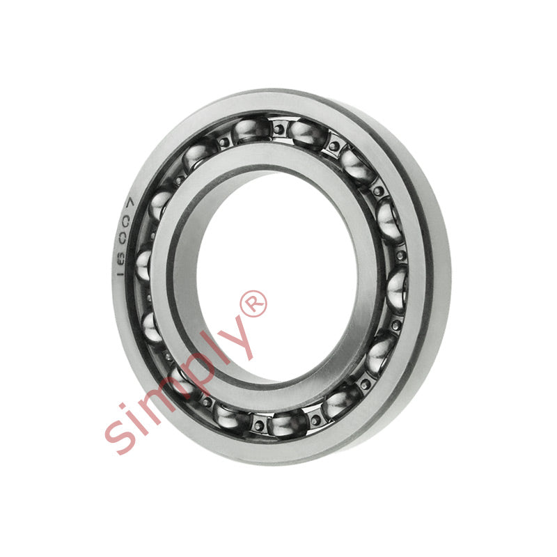 16007 Budget Open Type Deep Groove Ball Bearing 35x62x9mm