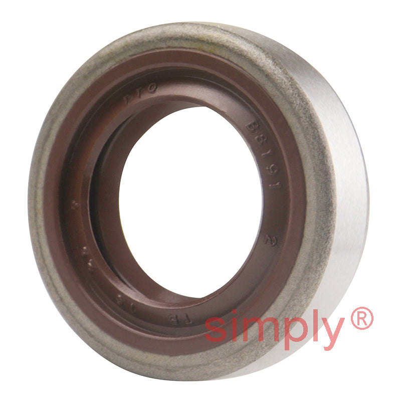 25x33x5mm Metal Cased Nitrile Rubber Double Lip Rotary Shaft Oil Seal Type TB Style