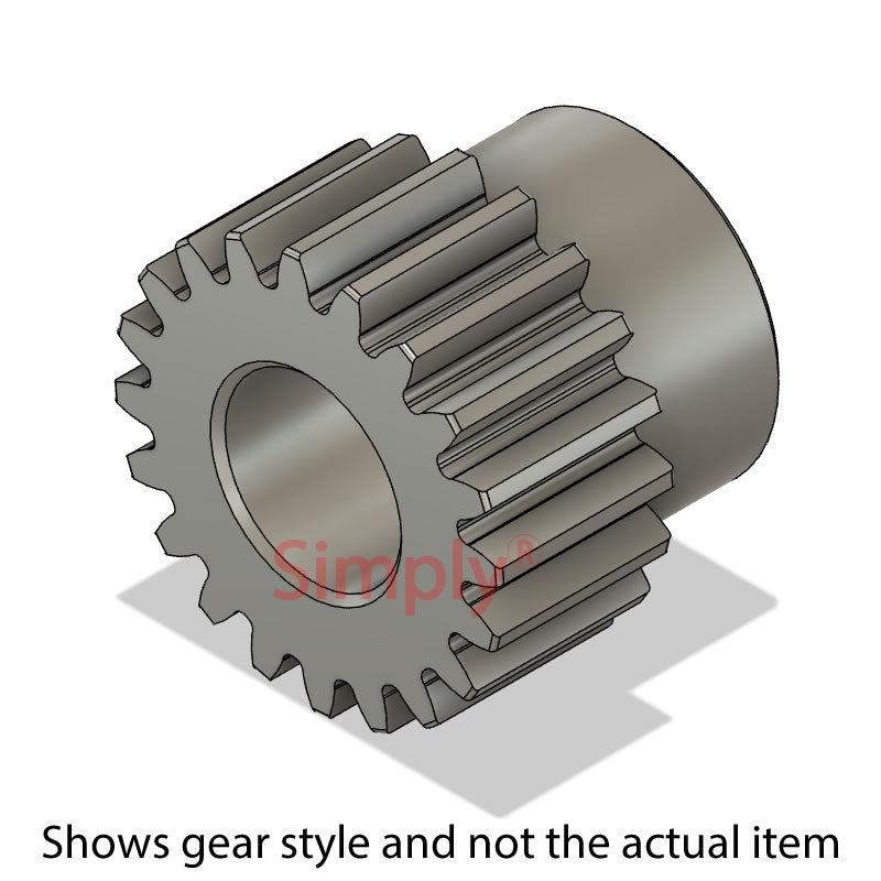 STS10/80B-10 Metric Stainless Steel Spur Gear 80 Tooth 1 Mod Bored 10mm (H8)