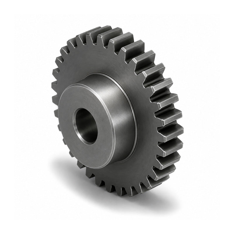 SS20DP/15B-0.375 Imperial EN8 Steel Spur Gear 15 Tooth 20 DP Bored 0.375 inch (H8)