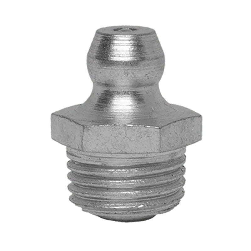 R1/8x28 BSPT Straight Mild Steel Hydraulic Grease Nipples - Pack of 500