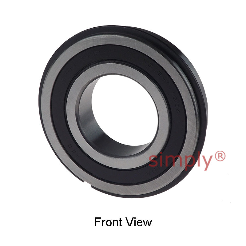 230-254 by Stens Rubber Sealed Deep Groove Ball Bearing With Snap Ring 40x80x18mm