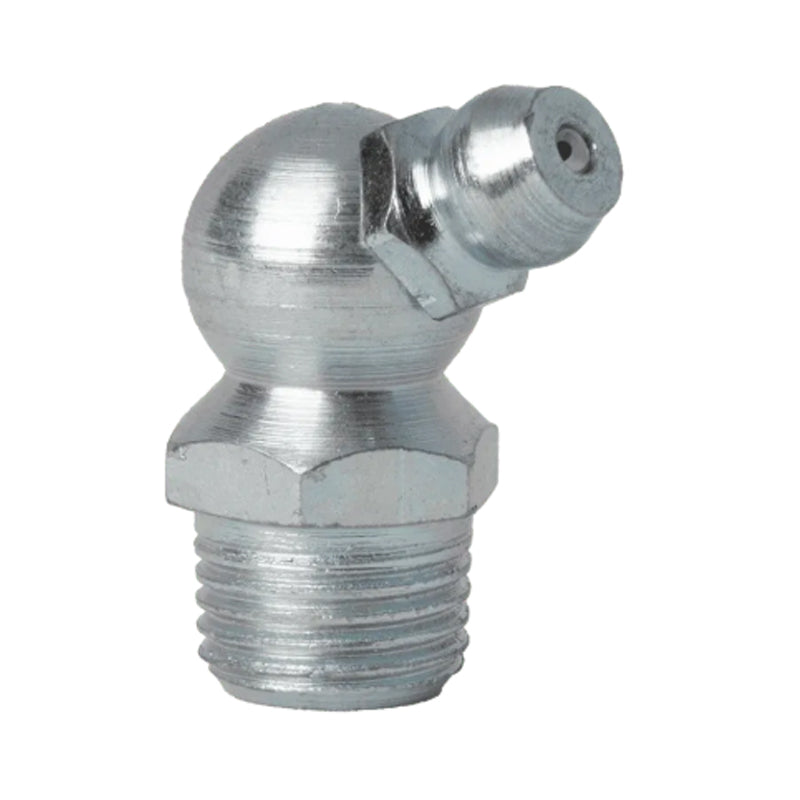 1/4x18 PTF 65 Degrees Mild Steel Hydraulic Grease Nipples - Pack of 500