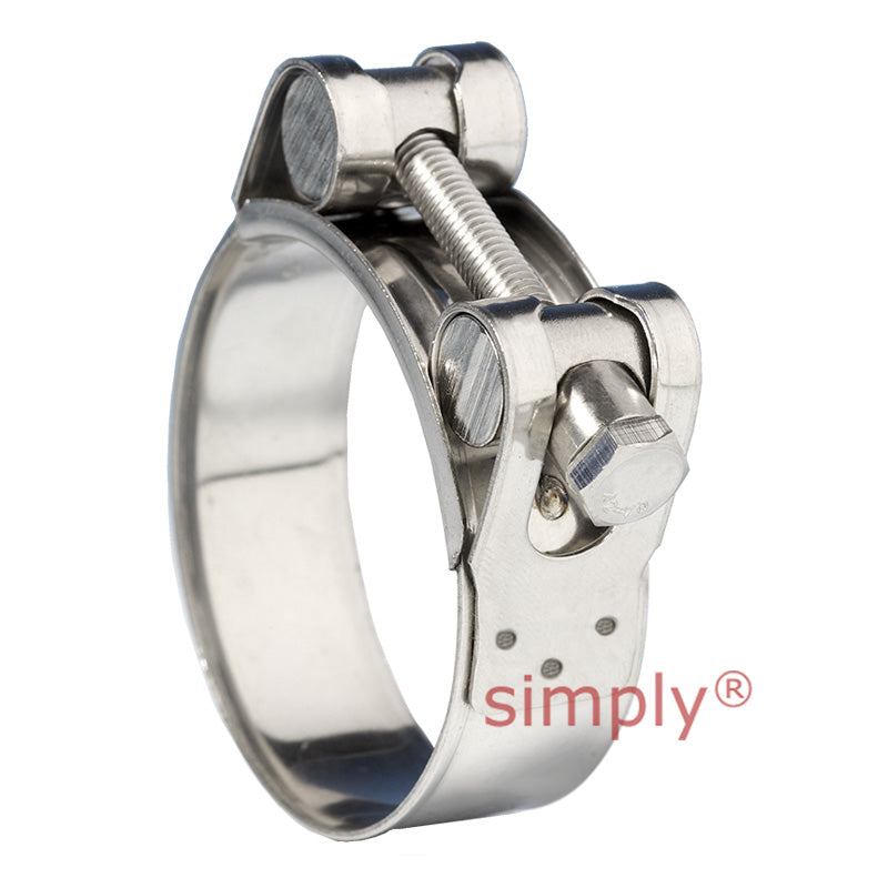JSC265SS 304 Stainless Steel Jubilee Superclamp Clip Adjustment Range 253mm-265mm Band Width 25mm