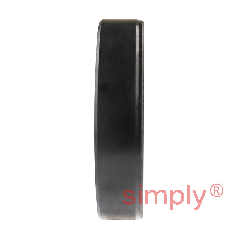 36x50x11DC4 Metric Fork and Damper Nitrile Rubber Oil Seal with 2 Opposite Facing Individually Sprung Sealing Lips and Raised Outer Sealing Band on Outside Diameter