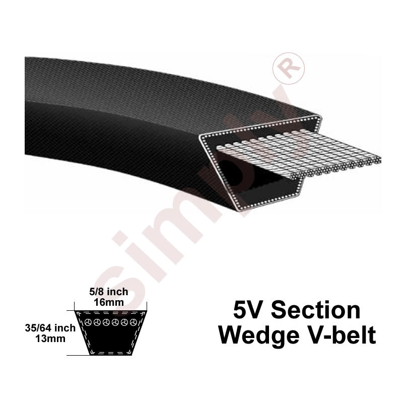 5V2650 Pix Narrow Profile V-Belt