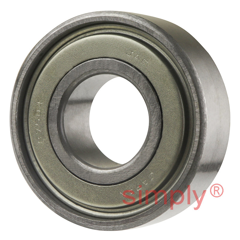 87504X Deep Groove Ball Bearing with Flush Inner Ring Felt Front Seal and Steel Back Seal 20x47x15.88mm