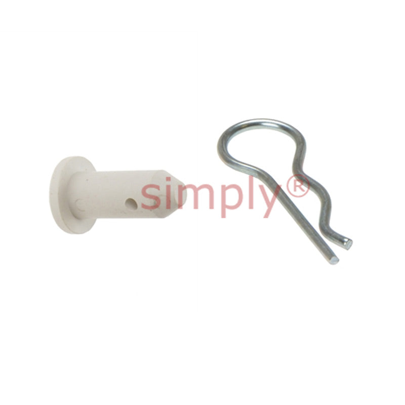 FL194 Lawn Mower Lower Handle Pins and Clips By ALM - Fits Flymo 
