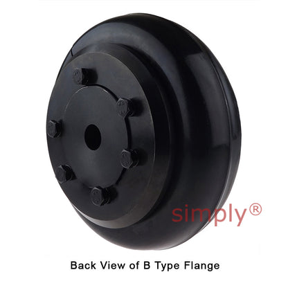 Major Brand F90B/F90B Pilot Bored Tyre Drive Coupling Assembly with Fire Resistant Antistatic (F.R.A.S) Tyre
