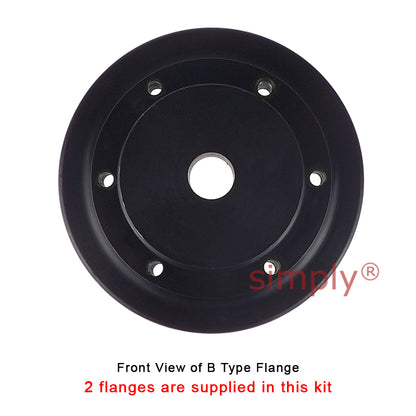 Major Brand F90B/F90B Pilot Bored Tyre Drive Coupling Assembly with Fire Resistant Antistatic (F.R.A.S) Tyre